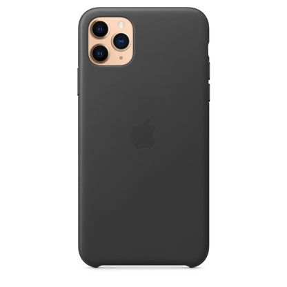 Apple iPhone 11 Pro coque en cuir - Noir