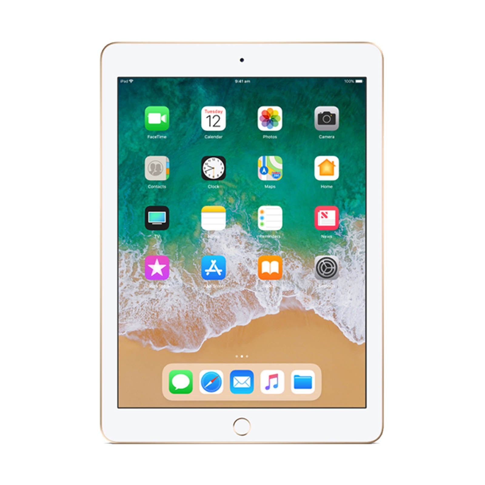 Apple iPad 5 128Go GPS + Cellulaire Or - Excellent