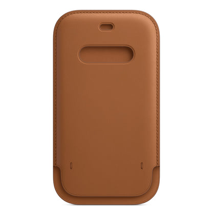 Apple iPhone 12 | iPhone 12 Pro housse en cuir - Havane