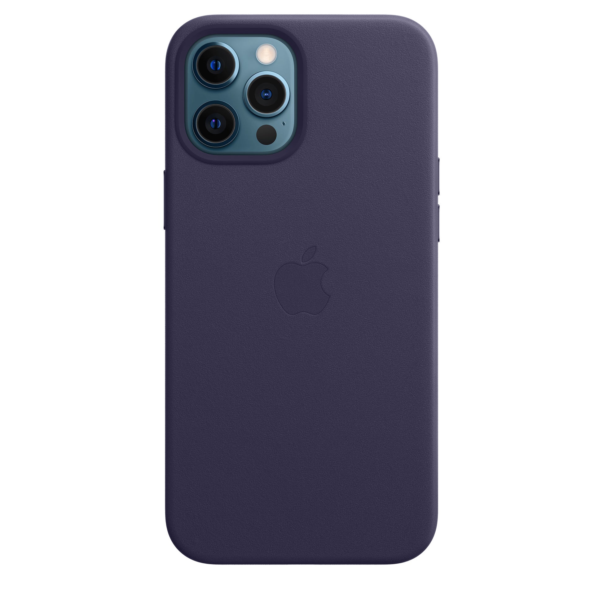 Apple iPhone 12 Pro Max coque en cuir - Violet profond