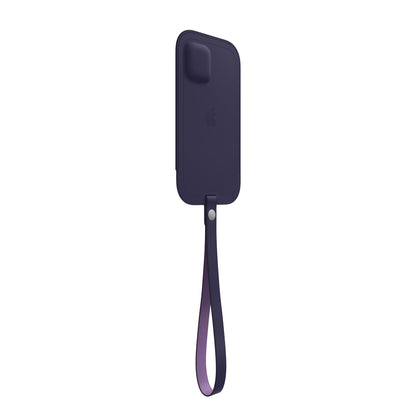 Apple iPhone 12 | 12 Pro coque en cuir - Violet profond