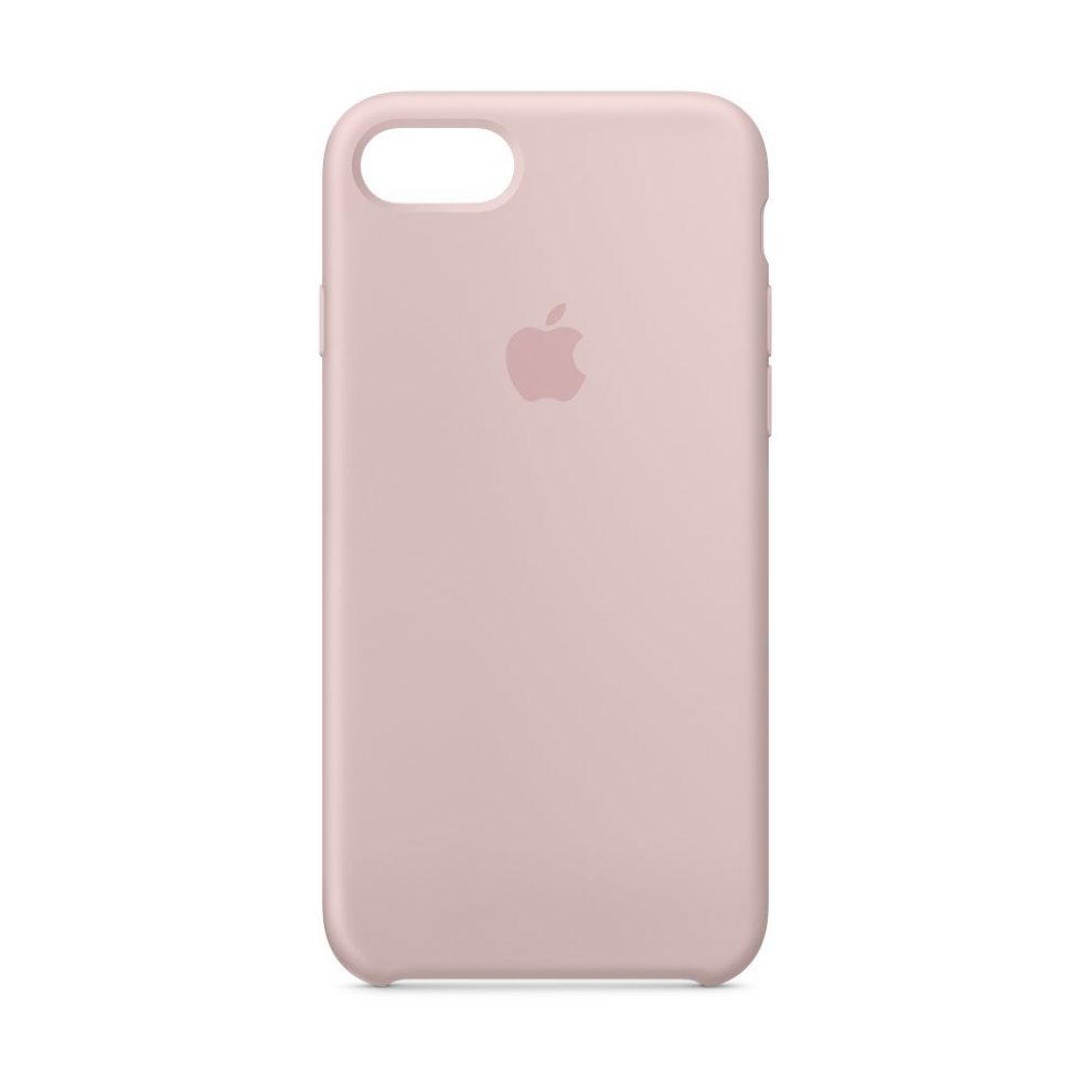 Coque en silicone pour iPhone 8 - Sable Rose