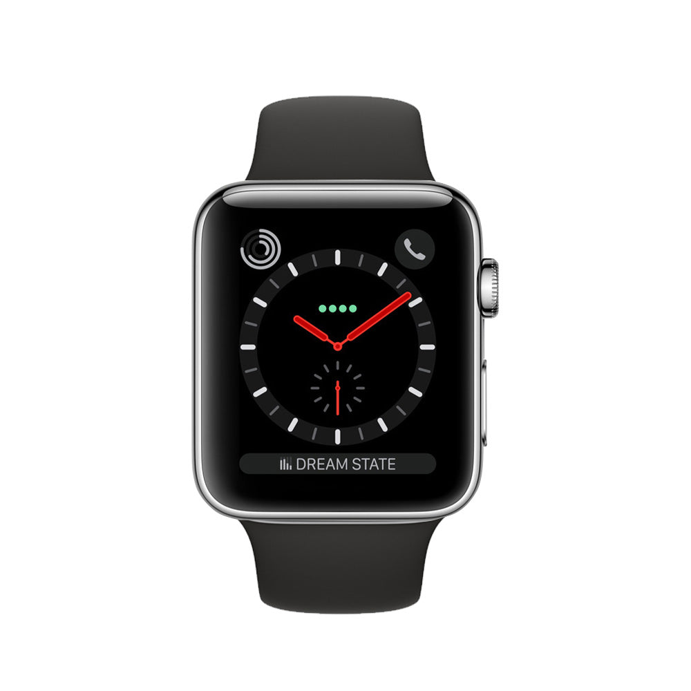 Apple Watch Series 3 Acier Inoxydable 42mm - Steel - Excellent