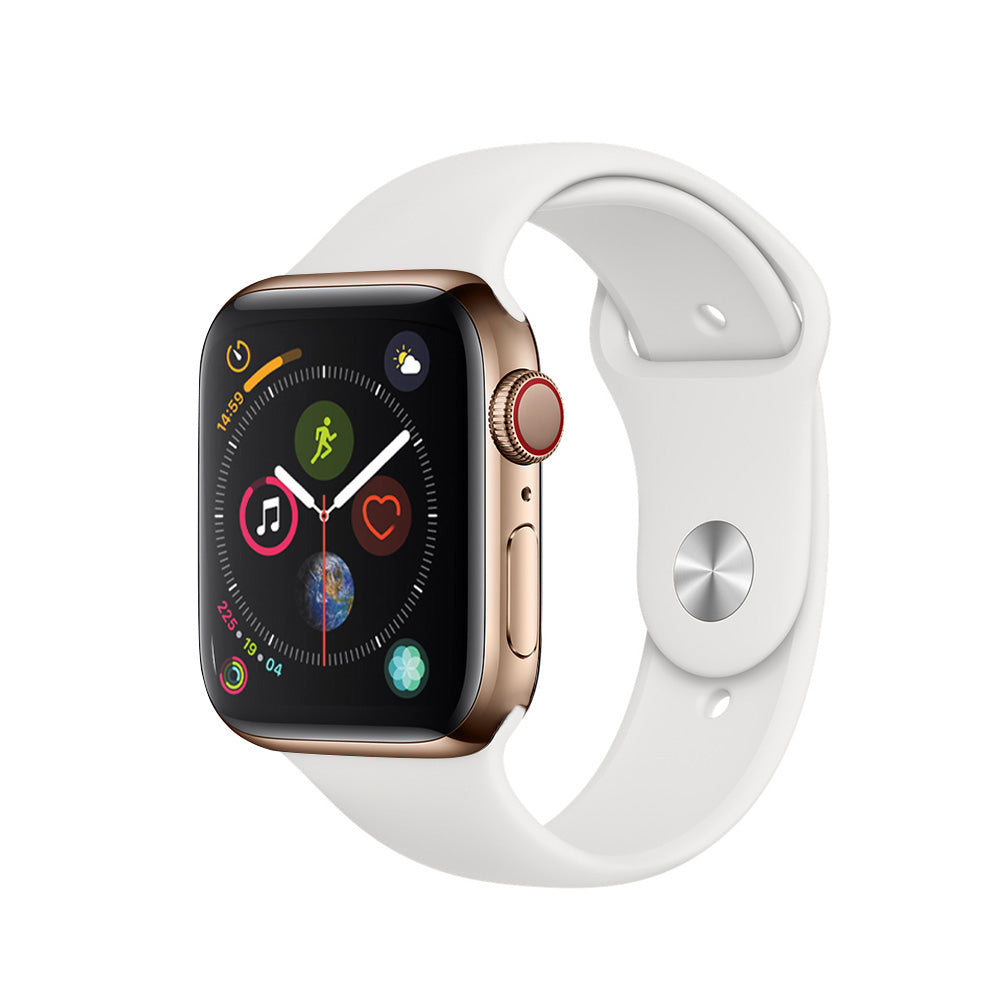 Apple Watch Series 4 Boîtier en acier inoxydable 44mm - Or