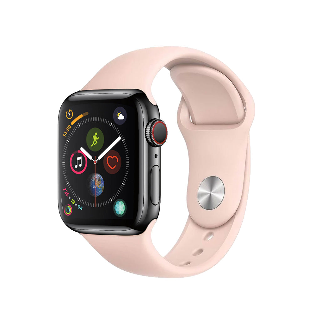 Apple Watch Series 4 Boîtier en acier inoxydable 40mm - Noir