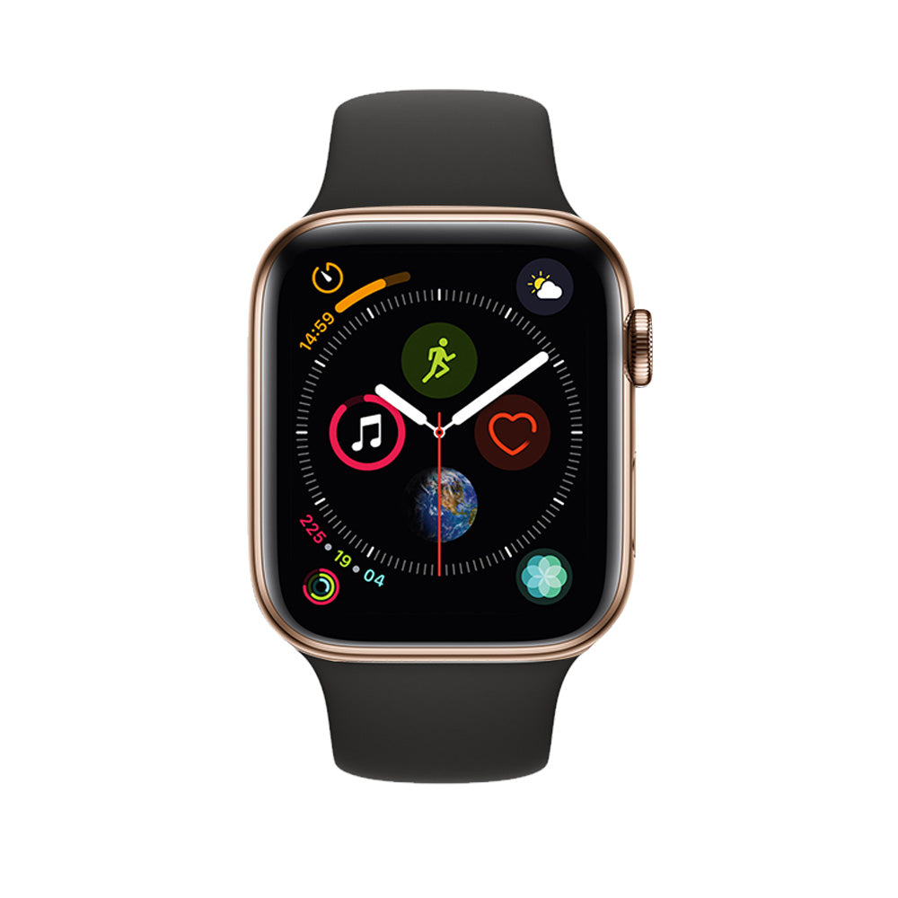 Apple Watch Series 4 Boîtier en acier inoxydable 44mm - Or