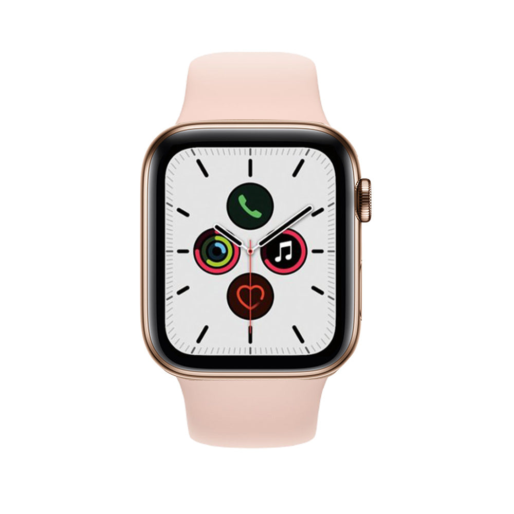 Apple Watch Series 5 Boîtier en acier inoxydable 40mm - Or