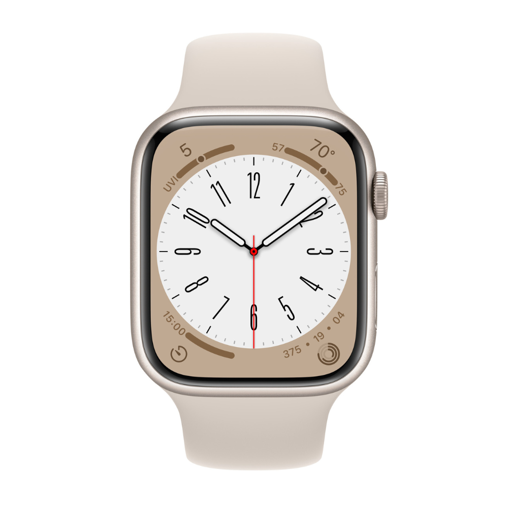 Apple Watch Series 8 Aluminum 45 mm Cellular - Lumière Stellaire