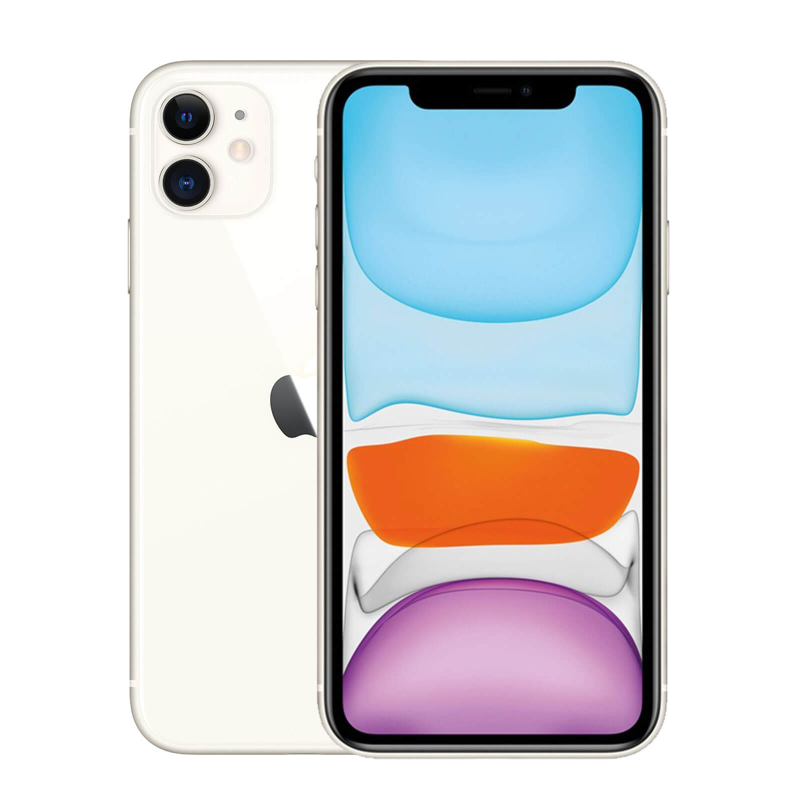 iPhone 11 128 Go - Blanc - Débloqué - Etat correct