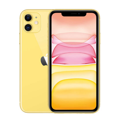 iPhone 11 128 Go - Jaune - Débloqué - Etat correct