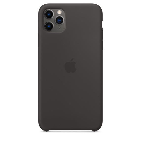 Apple iPhone 11 Pro Max Silicone Case - Noir Authentique Nouveau