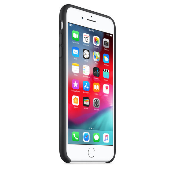 Apple iPhone 8 Coque en Silicone - en Noir - Véritable Nouveau