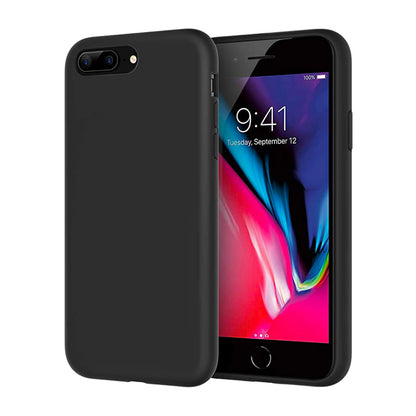 Liquid Phone Case - Noir - Apple iPhone 8 Plus