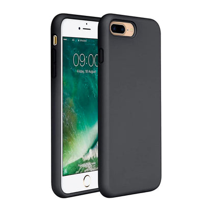Liquid Phone Case - Noir - Apple iPhone 8 Plus