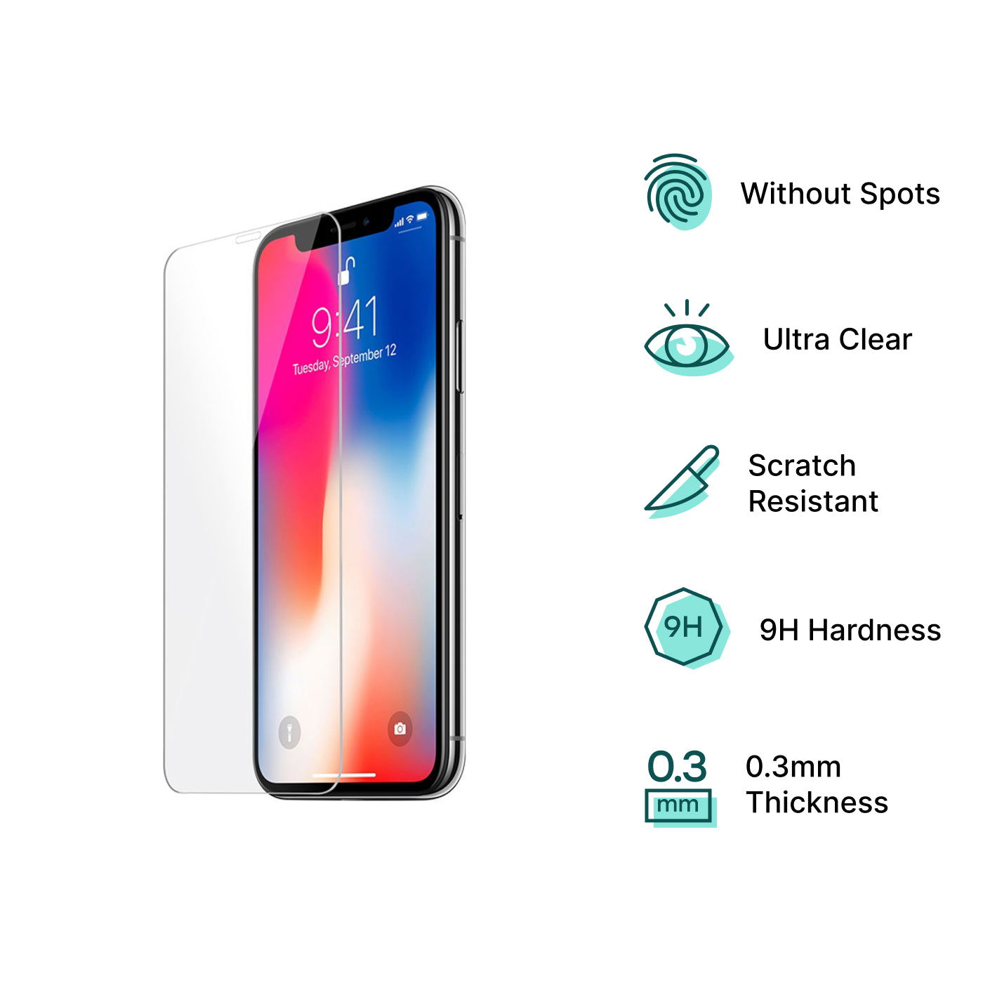 Tempered Glass - 0.3mm - Apple iPhone XS