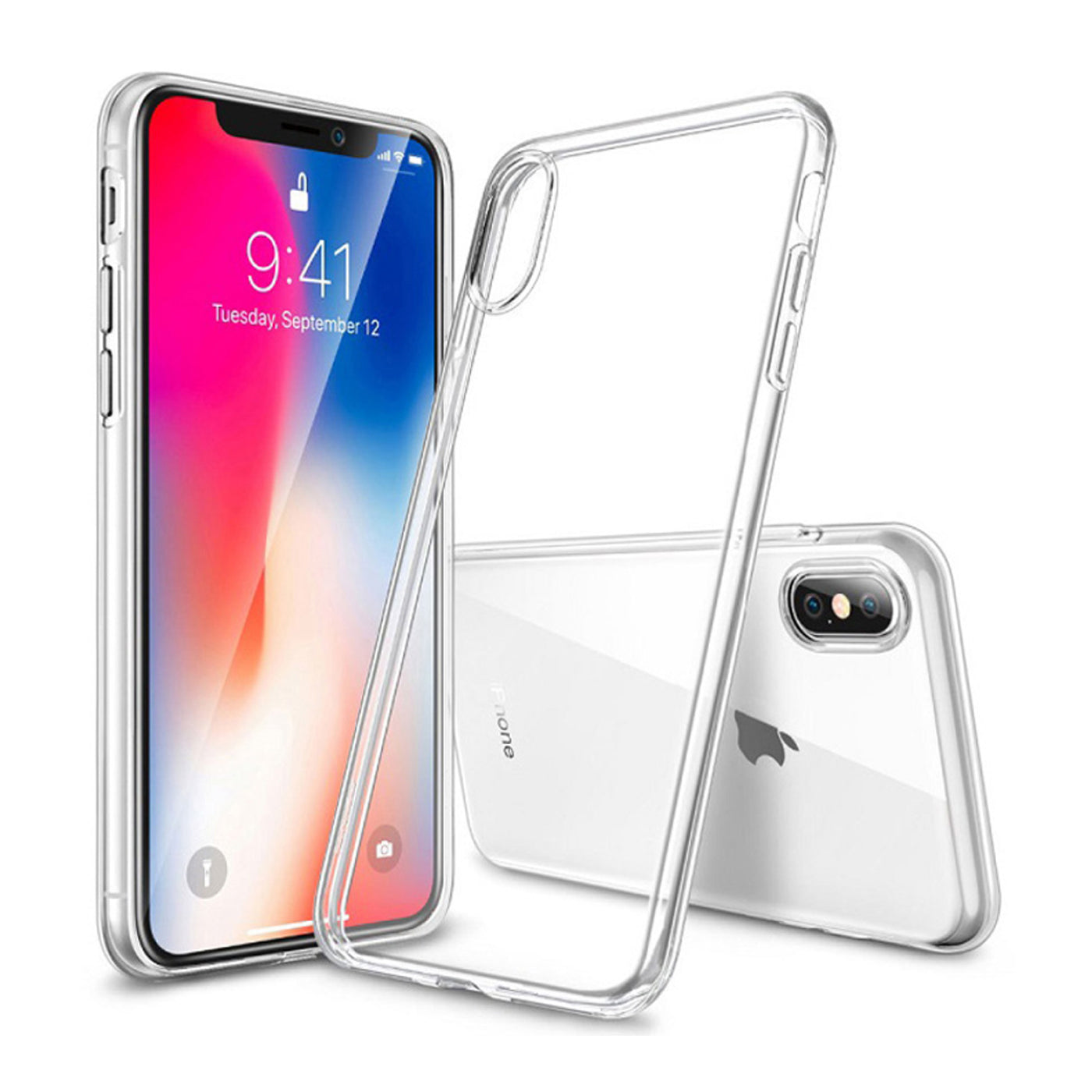 Silicone Phone Case - Clear - Apple iPhone XR