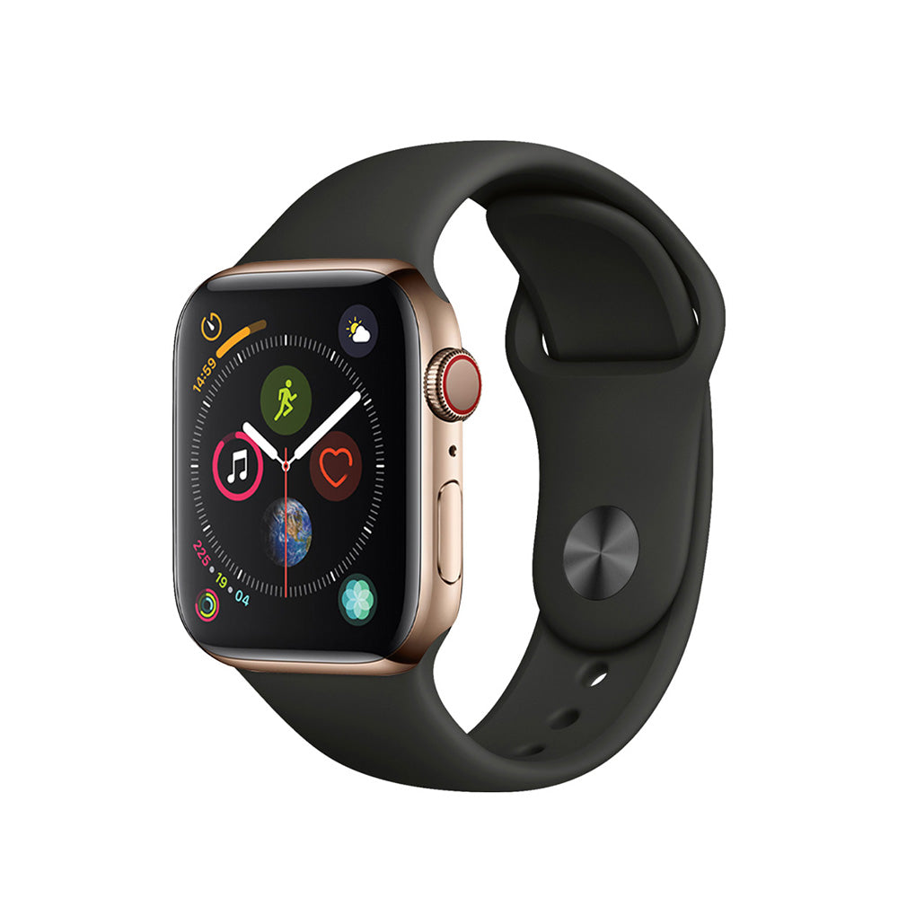 Apple Watch Series 4 Boîtier en acier inoxydable 44mm - Or