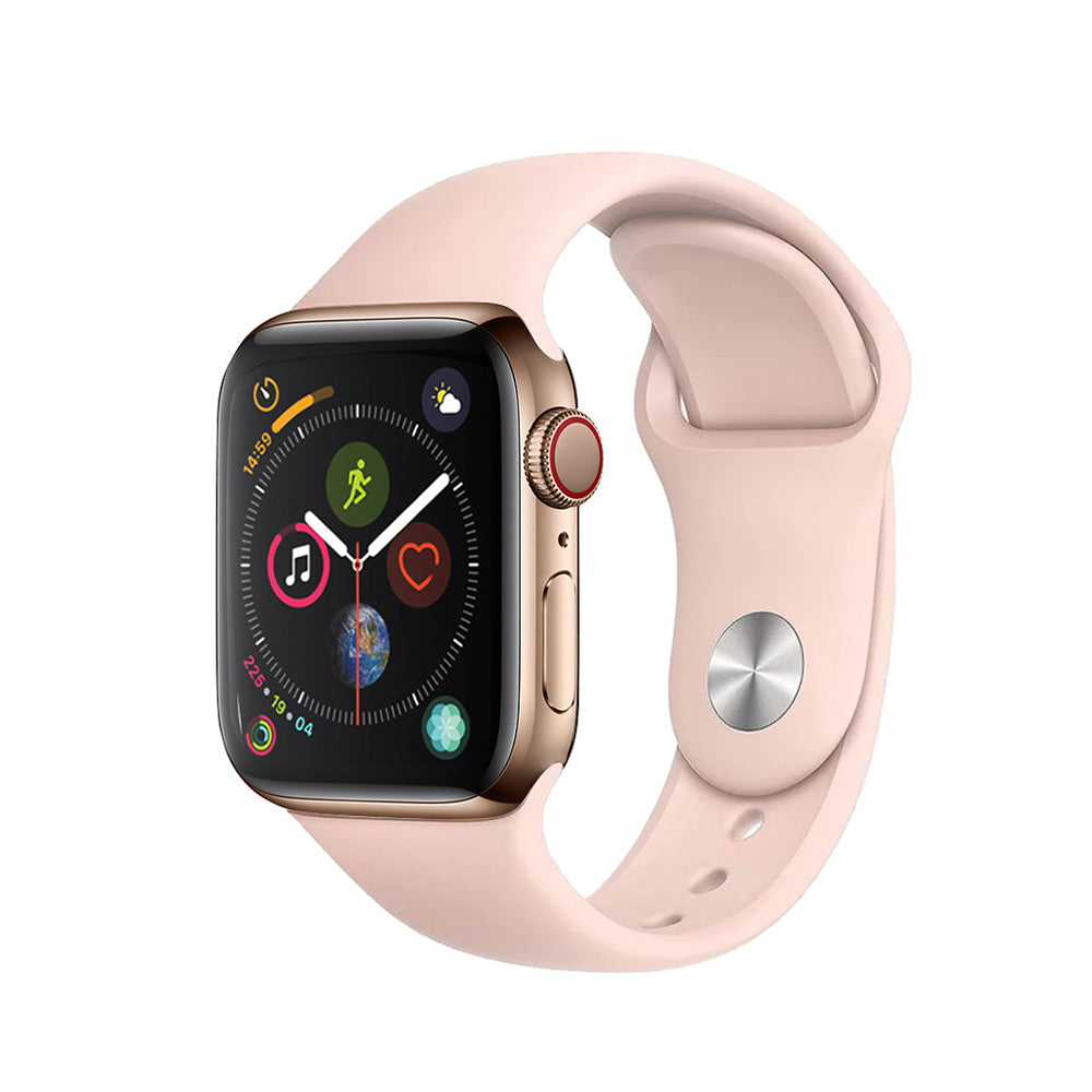 Apple Watch Series 4 Boîtier en acier inoxydable 44mm - Or