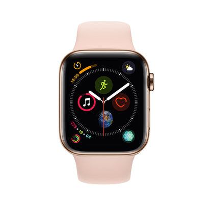 Apple Watch Series 4 Boîtier en acier inoxydable 44mm - Or