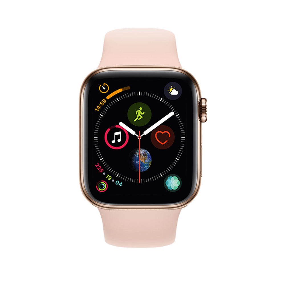 Apple Watch Series 4 Boîtier en acier inoxydable 44mm - Or