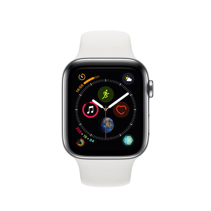 Apple Watch Series 4 Boîtier en acier inoxydable 44mm - Argent