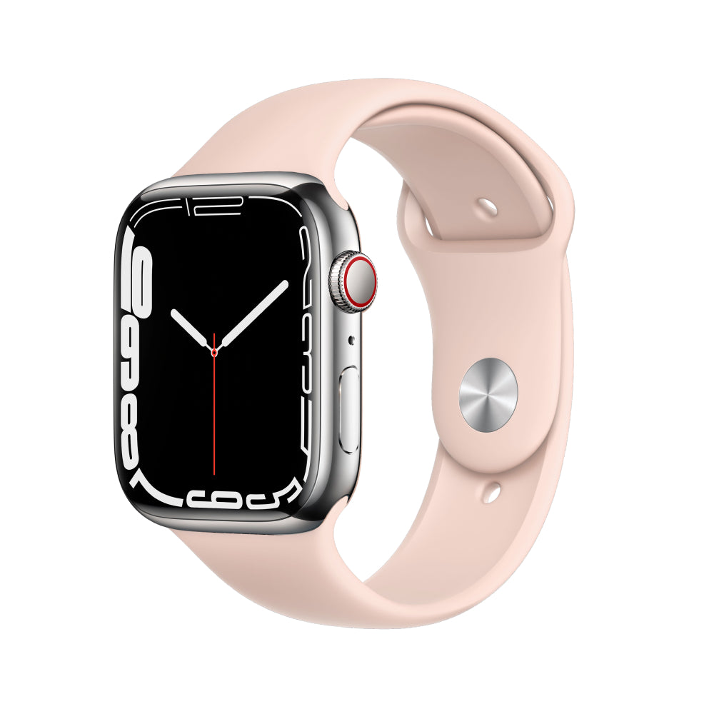 Apple Watch Series 7 Boîtier en acier inoxydable 41mm - Graphite